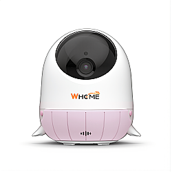 Baby Cam+ Akıllı Bebek ve Ev Kamerası, Pembe
